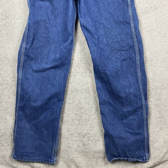 Key Imperial Overalls Mens Large Denim Workwear Made USA 90s Chorecore - Picture 4 of 12